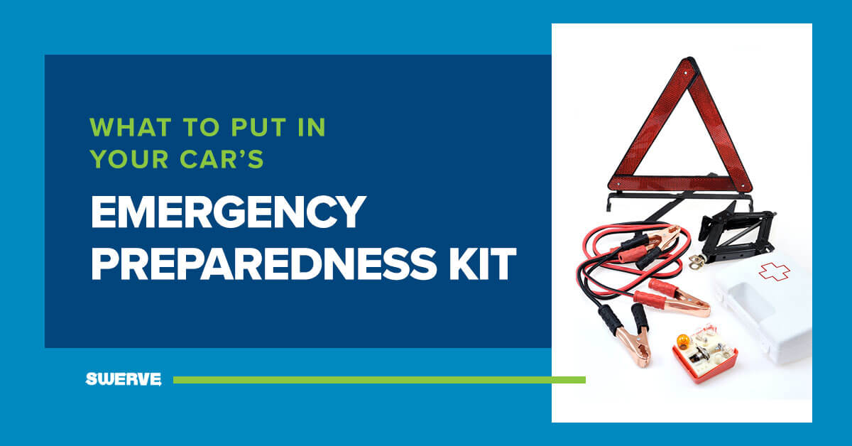 What to Put in Your Car's Emergency Preparedness Kit | Swerve Driving School