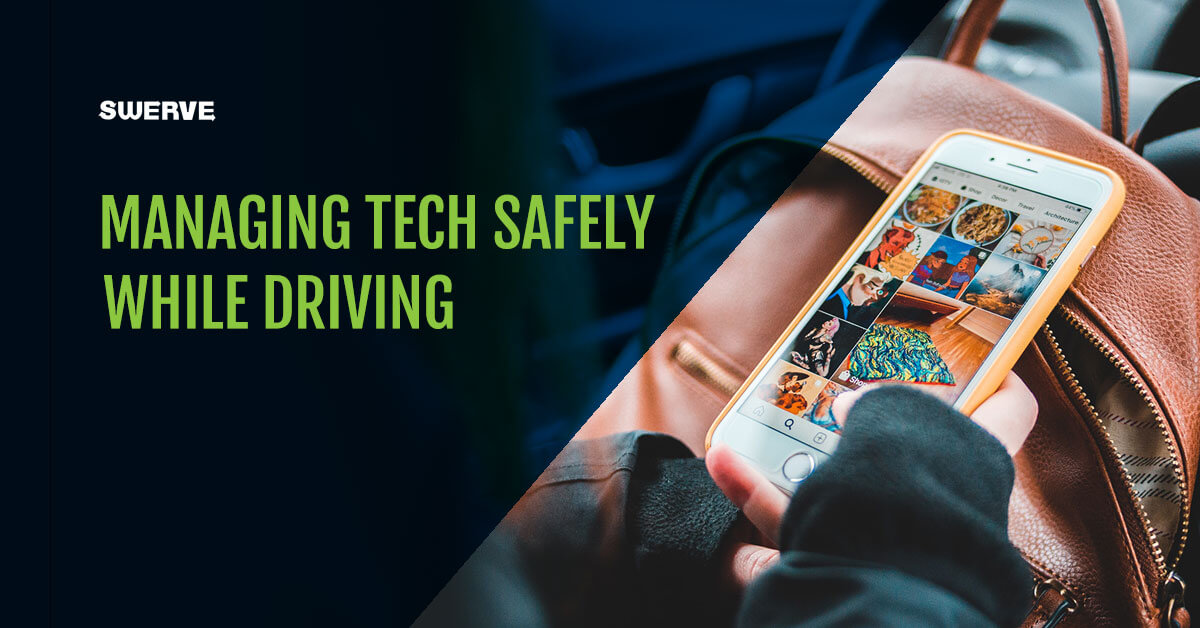 Managing Tech Safely while driving blog